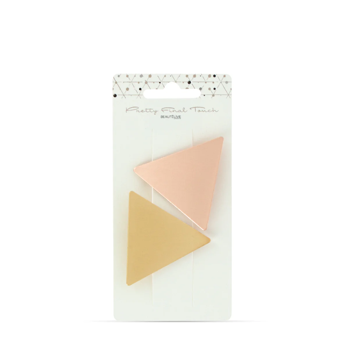 Barrette triangle x2