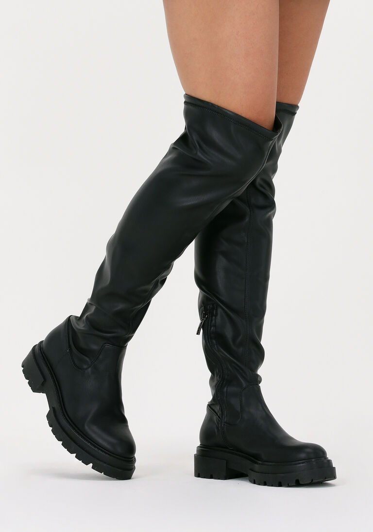NOTRE-V zwarte notre-v overknee laarzen 01-6100
