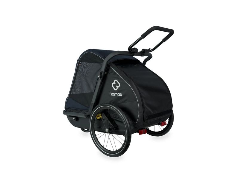 Hamax Veloanhänger Dog Trailer Pluto L für Hunde bis 45 kg Veloanhänger und Buggy für Hunde