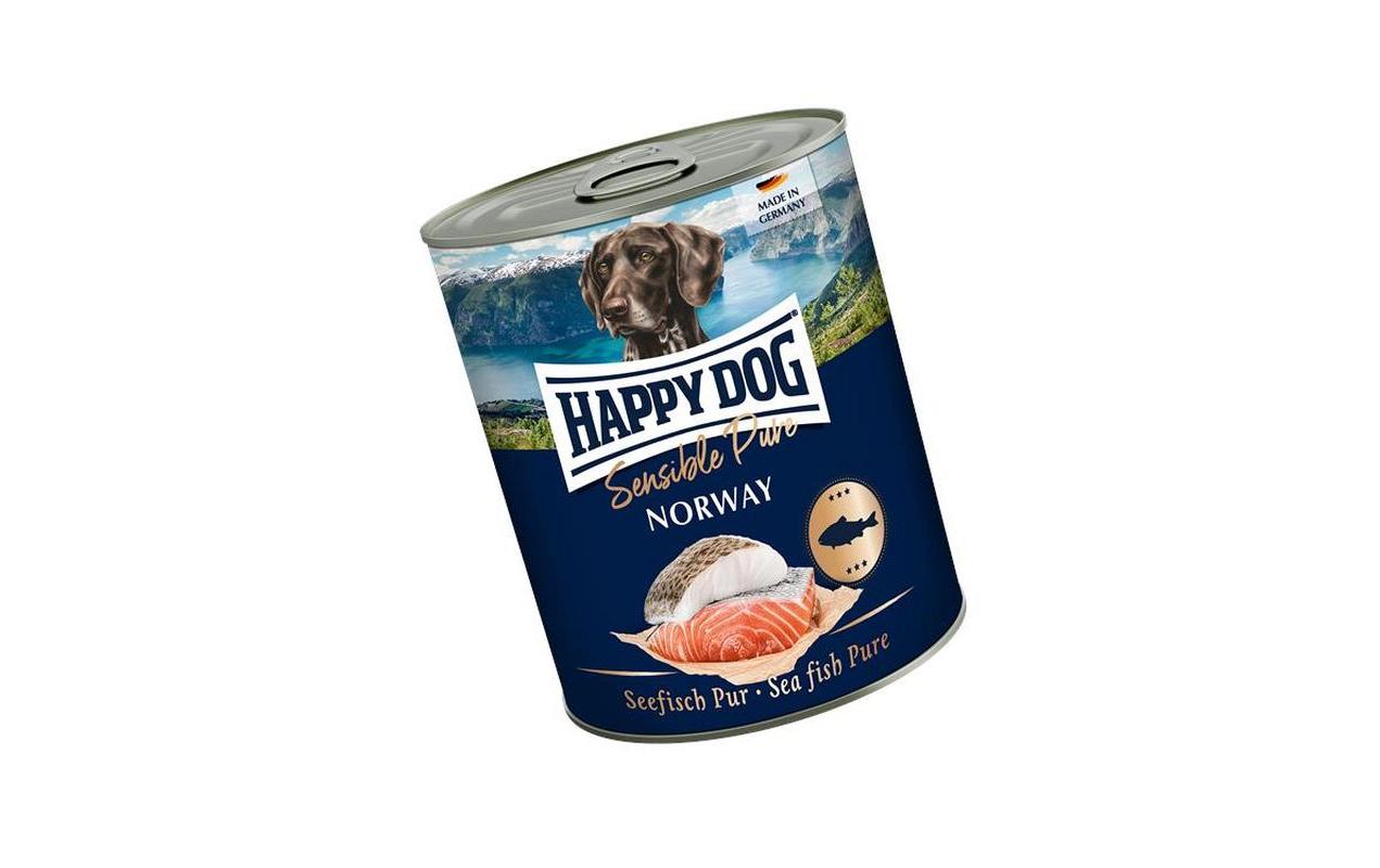Nassfutter Sensible Pure Norway Seefisch, 800 gAlleinfuttermittel für ausgewachsene Hunde