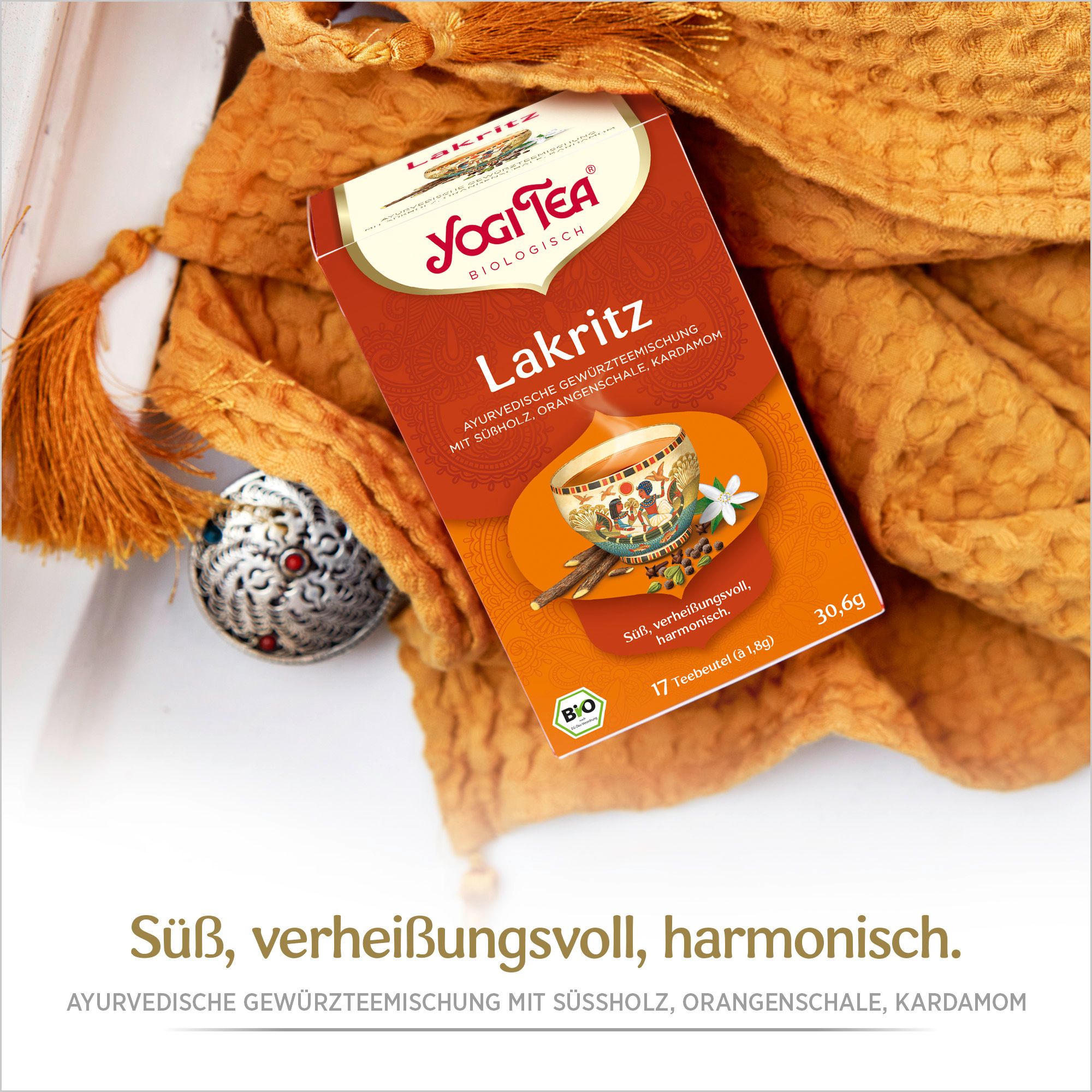 YOGI TEA® Lakritz, Bio Gewürz- und Kräutertee