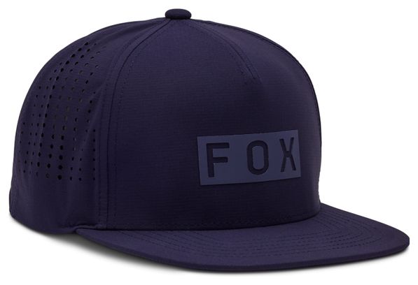 Casquette Fox Snapback Wordmark Tech Bleu OS