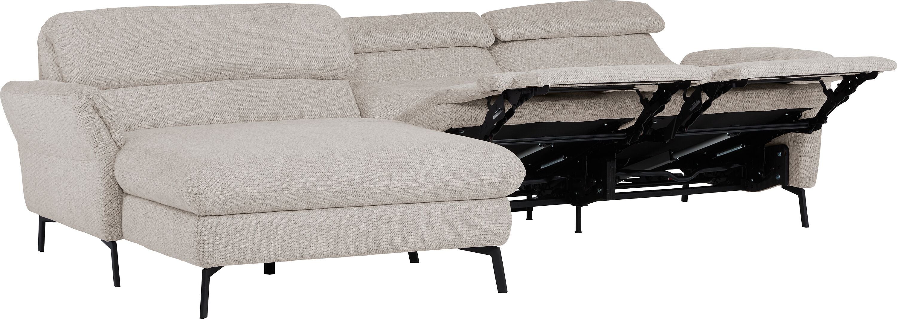 SEBO Ecksofa - Natur / B: 284.0 cm x T: 161.0 cm x H: 84.0 cm
