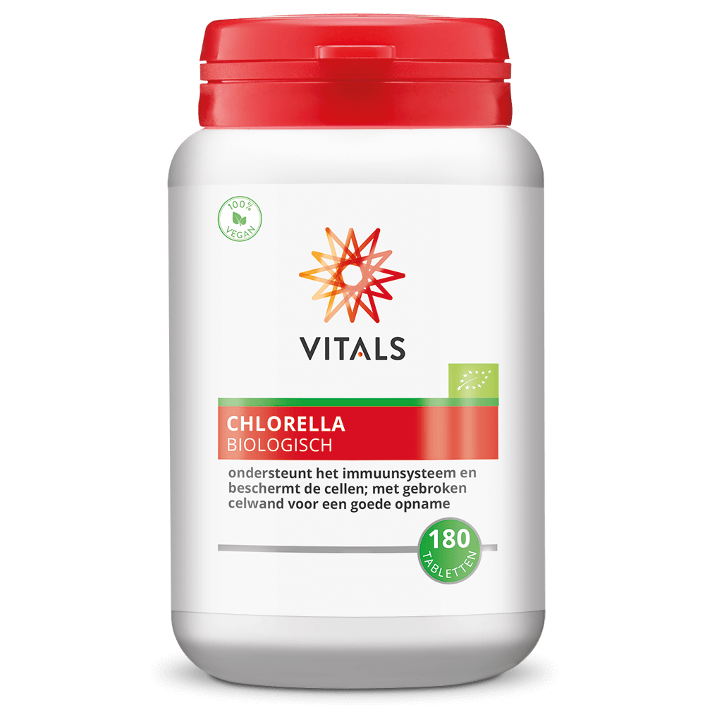 Vitals Chlorella Biologisch (180 tabletten)