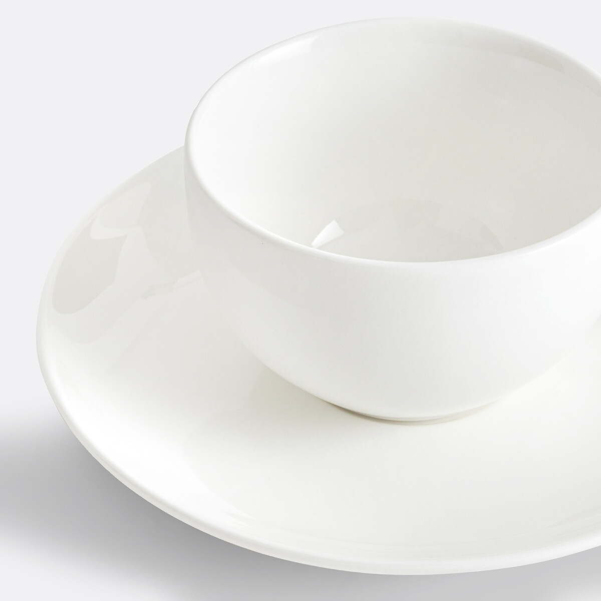 LA REDOUTE INTERIEURS<br>Conjunto de 4 xícaras de café com pires, Ginny