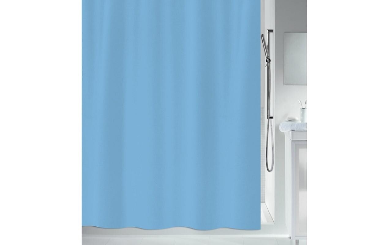Duschvorhang Primo 240 x 200 cm, HellblauBadevorhang aus Polyester