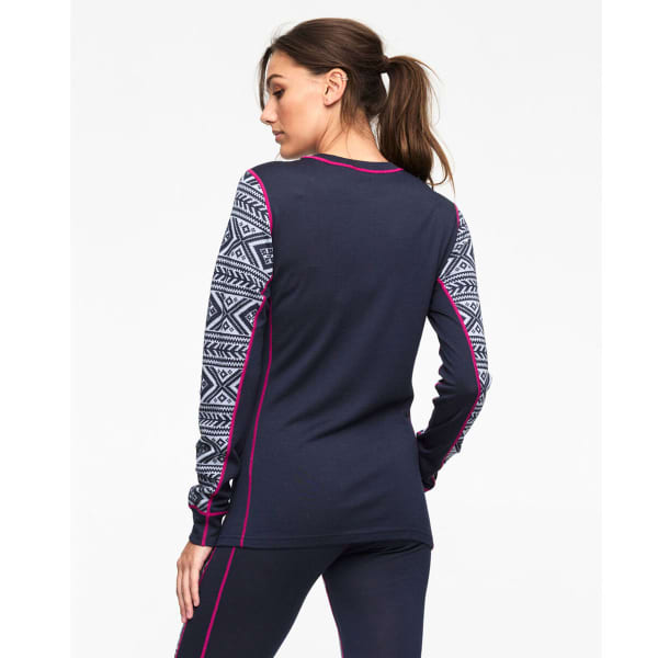 T-shirt thermique KARI TRAA FLOKE LS ROYAL