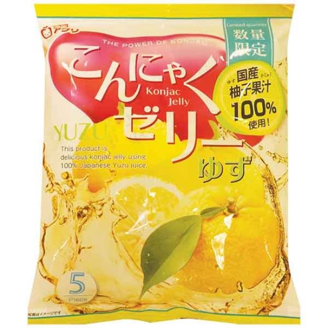 Yukiguni Aguri Konjac Gelei Yuzu Smaak 108g