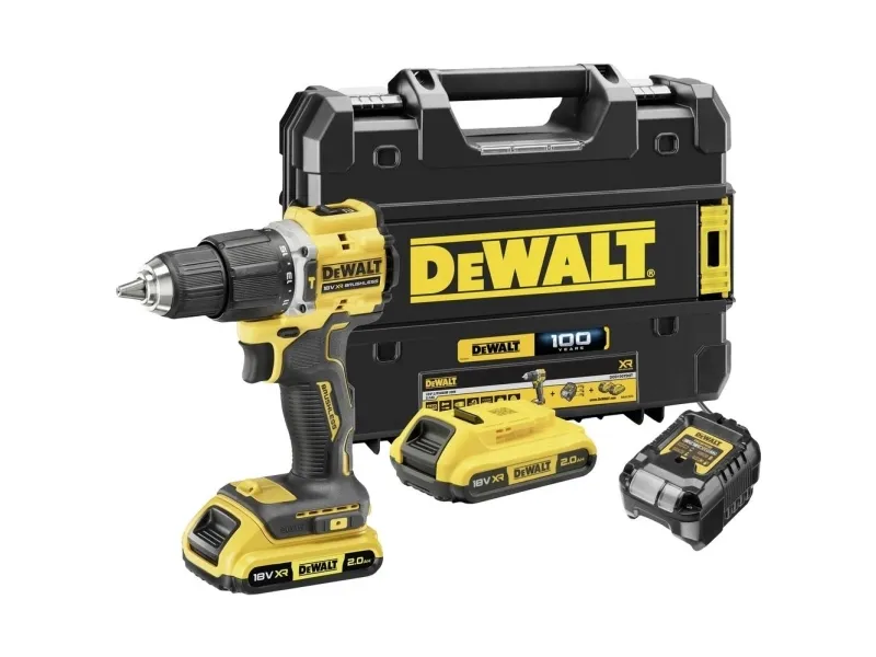 DEWALT IMPACT DRILL DRIVER 18V DCD100YD2T 68Nm 2x2.0Ah TSTAK LIMITED