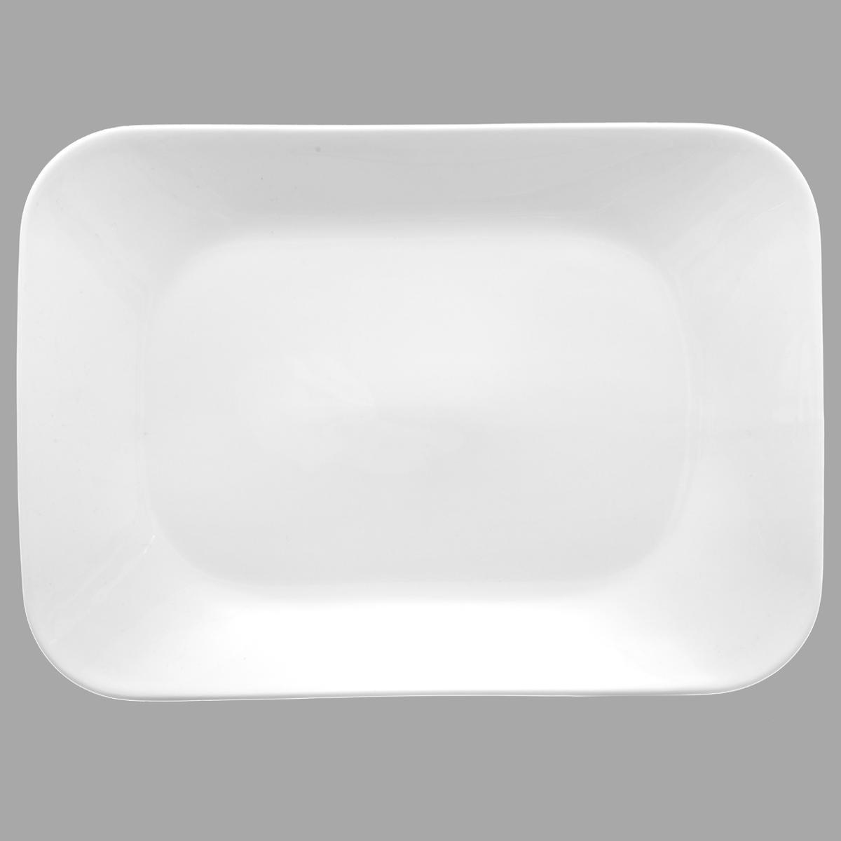 ASSIETTE PLATE RECTANGLE ELEGANCE 29X20CM