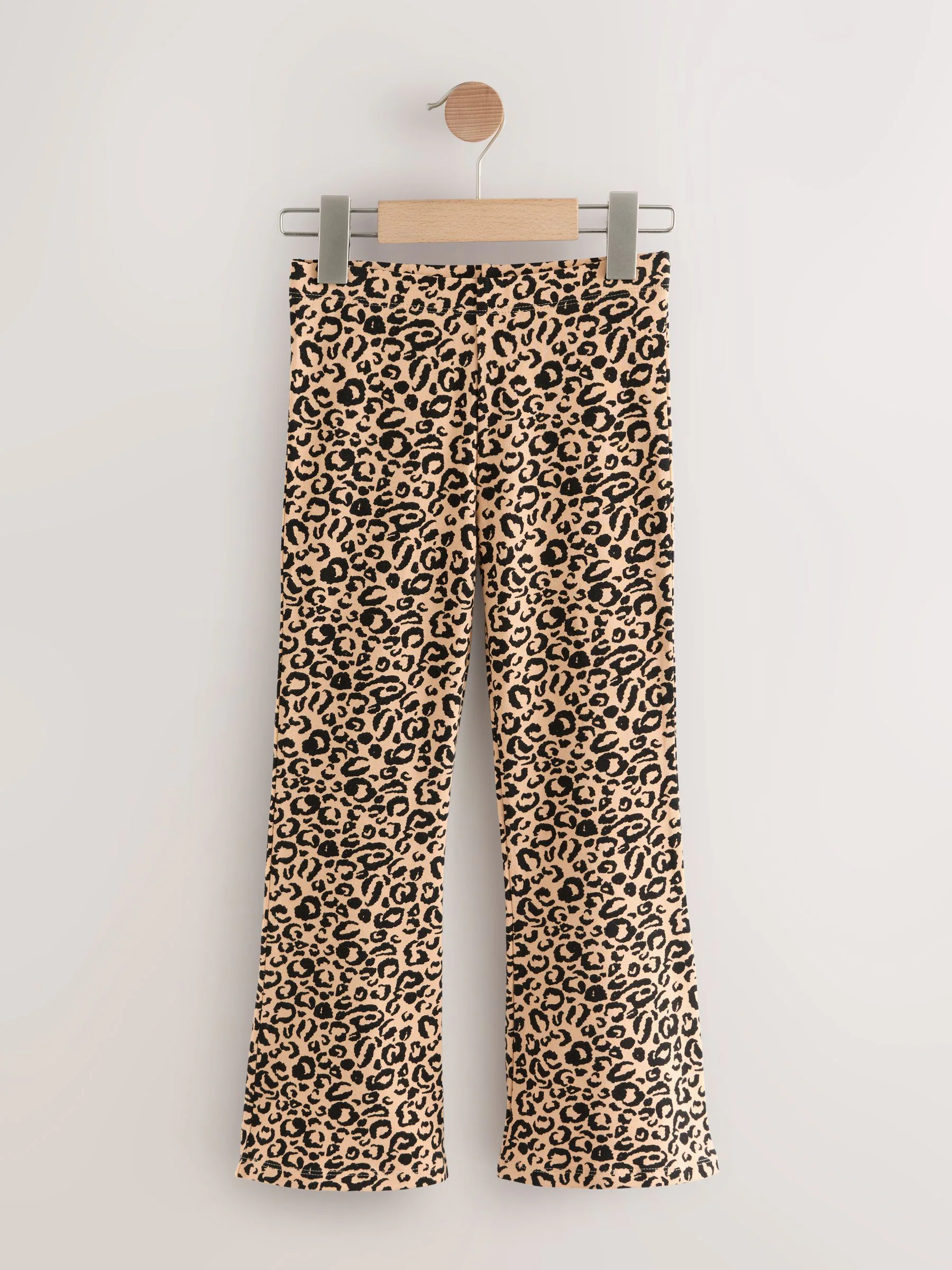 Dierenprint/Rood - Uitlopende legging (3-16jr)