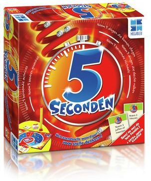 5 Seconden - Bordspel - Gezelschapsspel - Inclusief Junior Kaartspel