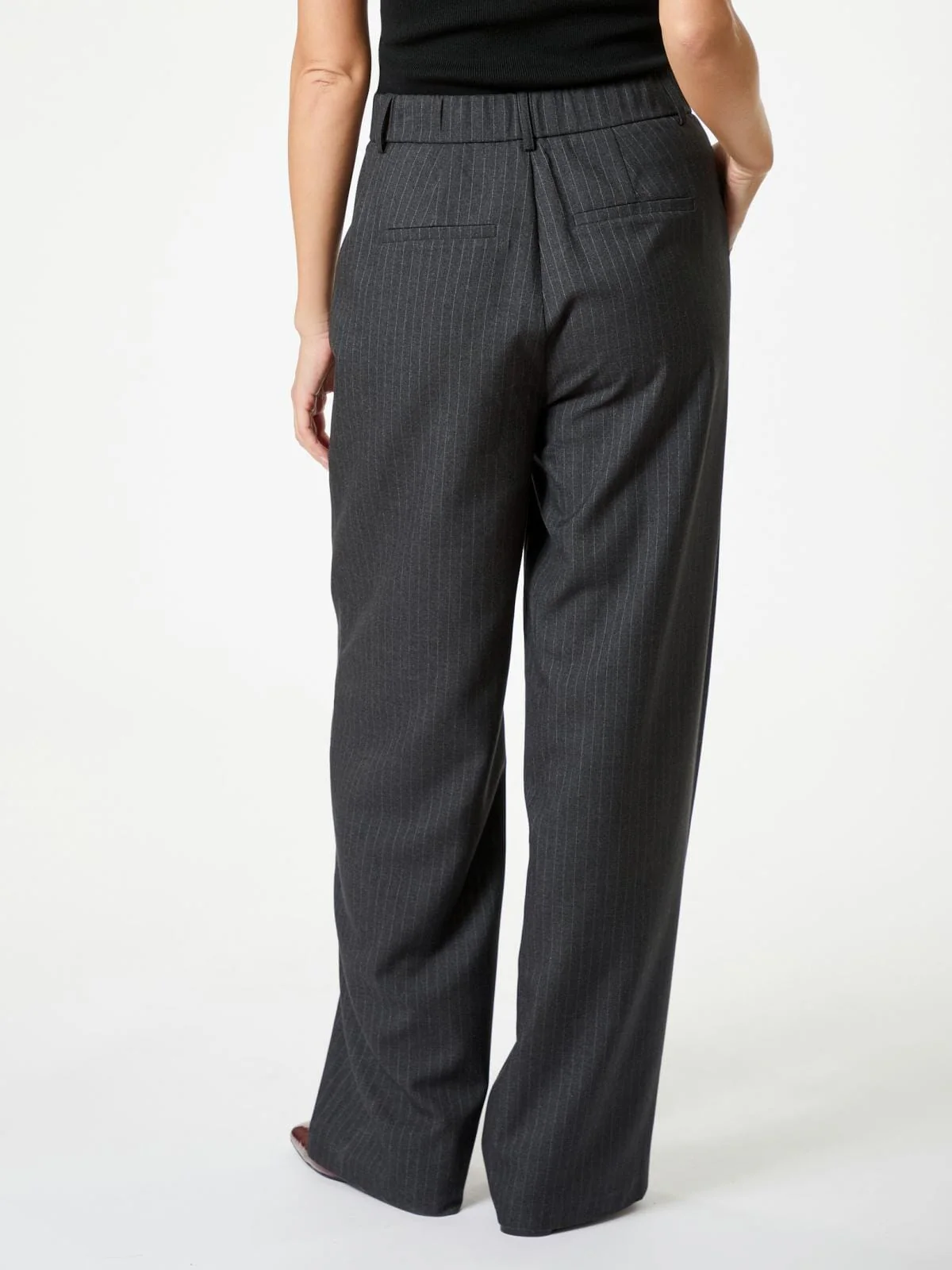 Neo Noir Emmett Pinstripe Pants