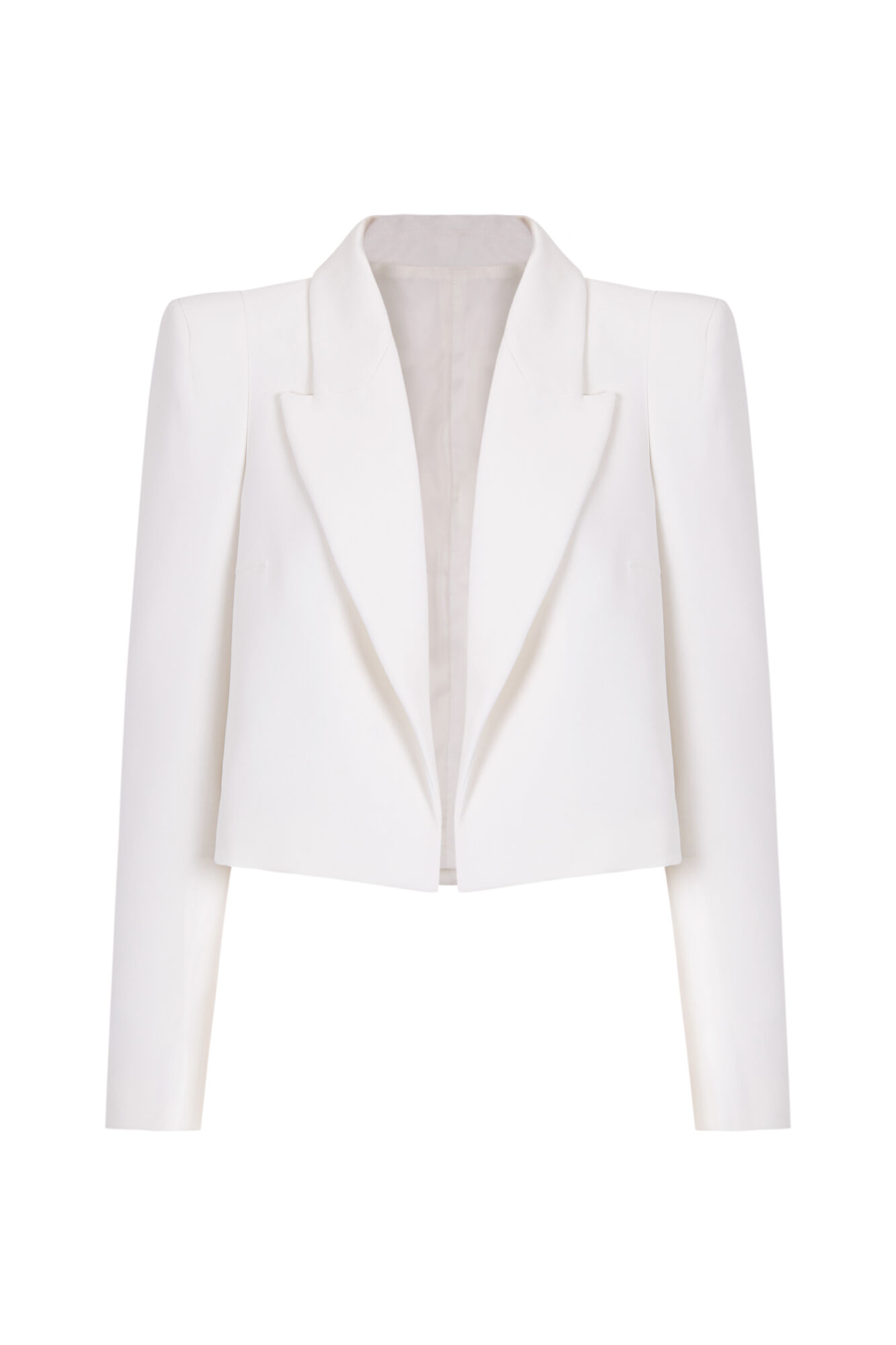 Blazer curto Alocasia - Bege