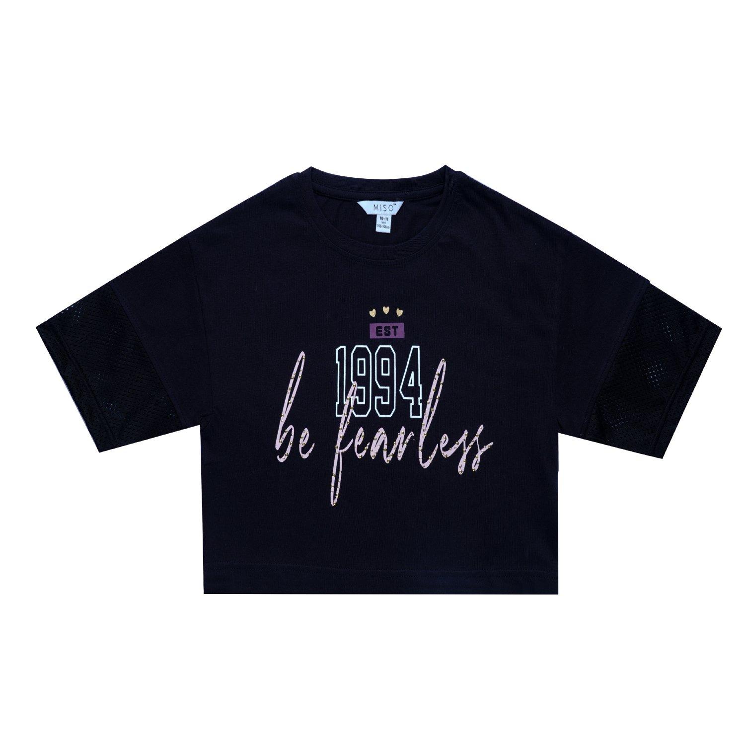Miso Crop Top and Leggings Set Juniors