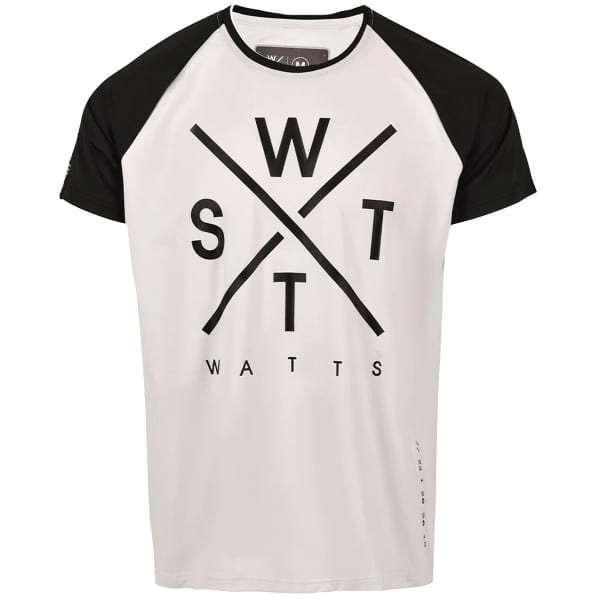 T-shirt running WATTS FASTWO TEC TEE WHITE