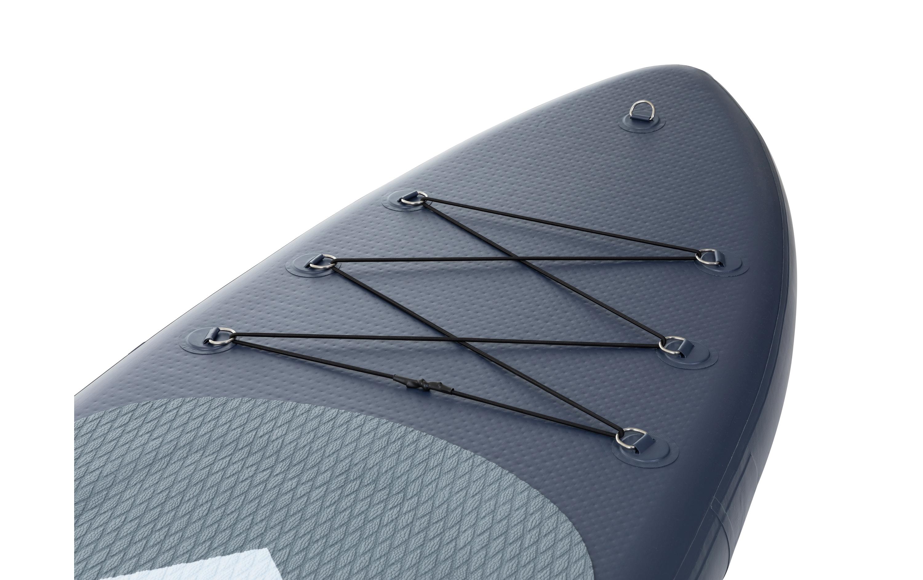 SUP Board Nuusa Allround 10'6 mit Doppelkammersystem<br>Grossvolumiges, standsicheres Allround Stand-up-Paddling-Board mit Doppelkammersystem