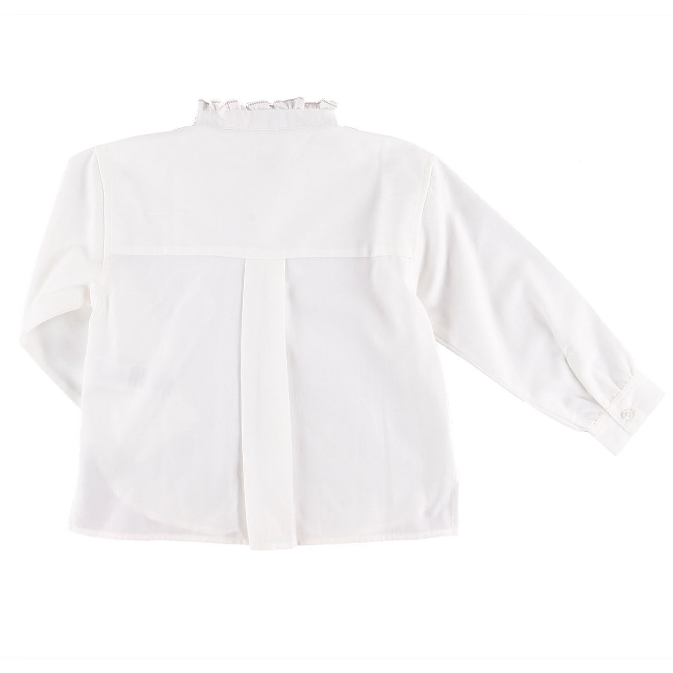 Bellerose Chemise Angle en Coton organique blanche