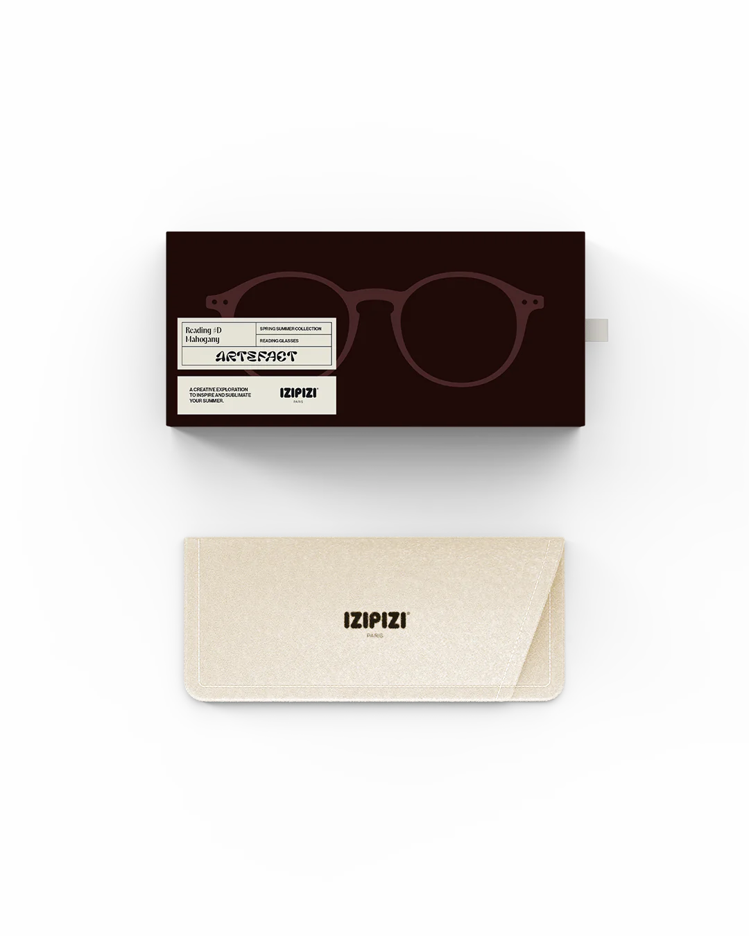 Izipizi  #D læsebrille - Mahogany