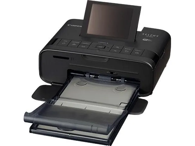 Canon SELPHY CP1300 - Printer - farve - farvesublimering - 148 x 100 mm op til 0.78 min./side (farve) - USB, USB vært, Wi-Fi - sort - (Blæk og papir sælges separat)