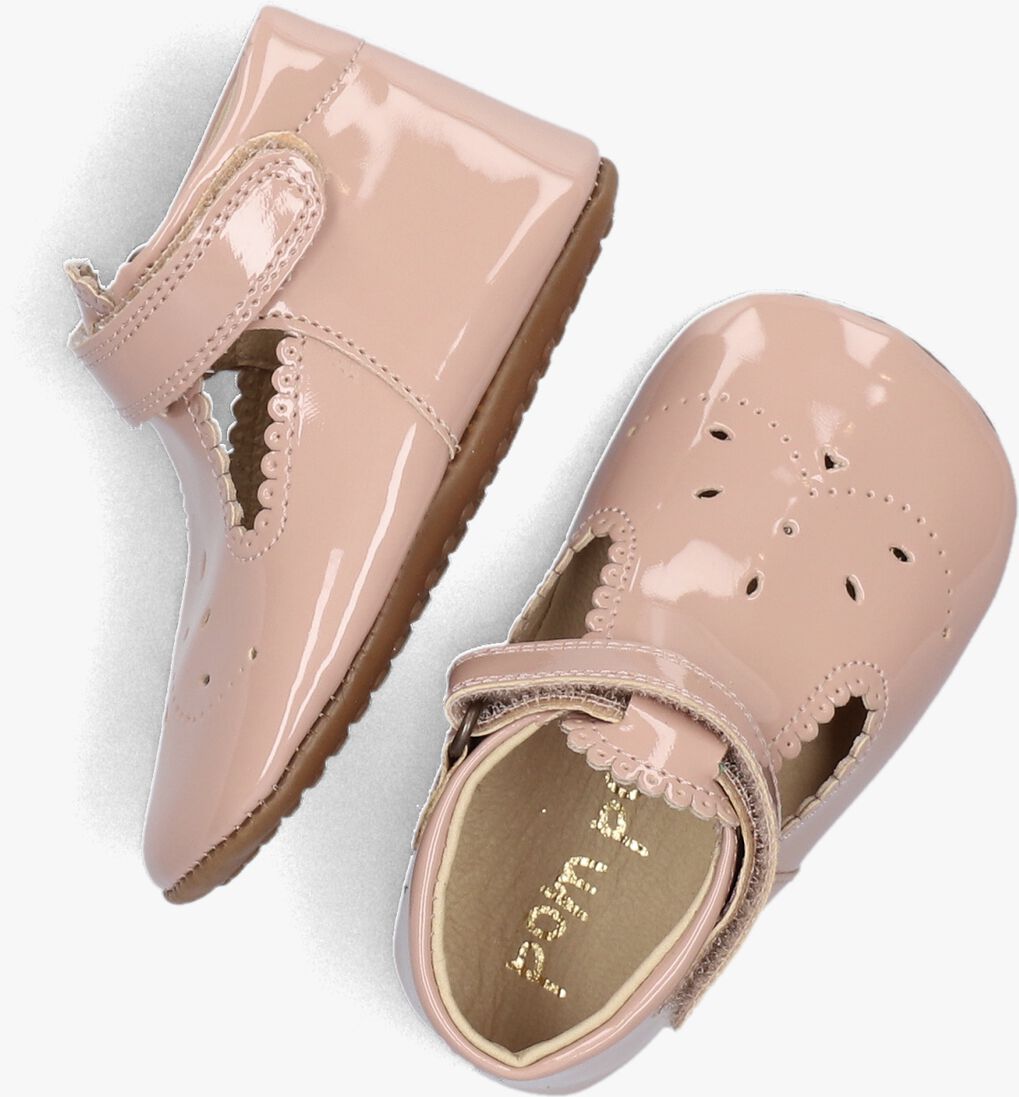 POM POM roze pom pom babyschoenen 1003