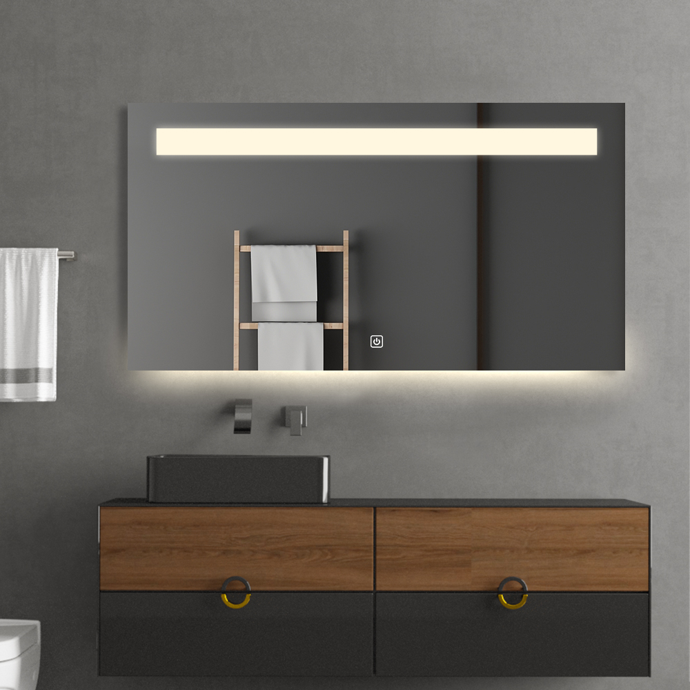 Saniclear Aruba spiegel 120x70cm met LED verlichting en spiegelverwarming