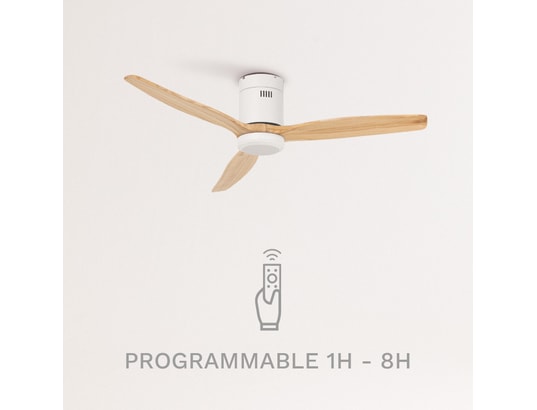 IKOHS - Ventilateur plafond Windcalm dc stylance white - ventilateur de plafond