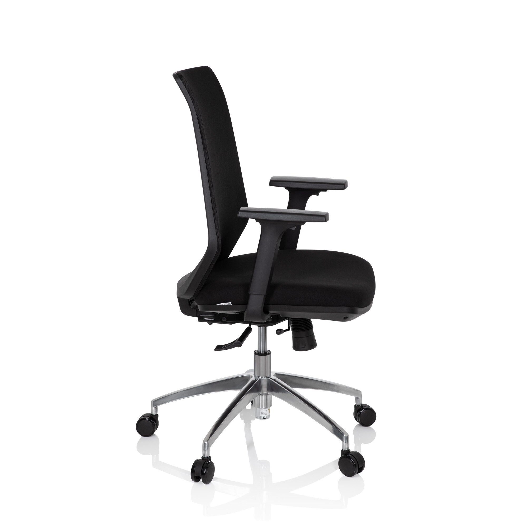 Profi Bürostuhl PROFONDO Stoff/Netzstoff mit Armlehnen (höhenverstellbar) hjh OFFICE