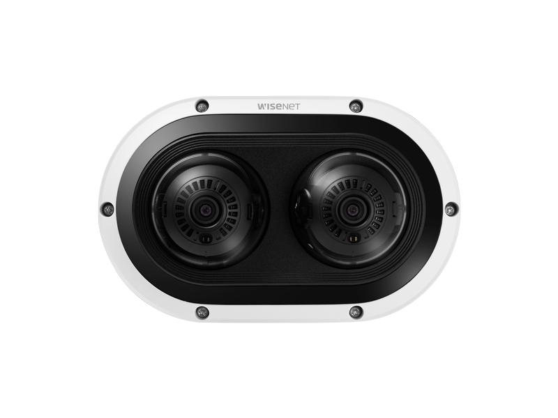 Hanwha Vision Netzwerkkamera PNM-12082RVD Multidirektionale 6MP-Kamera mit 2 Kanälen