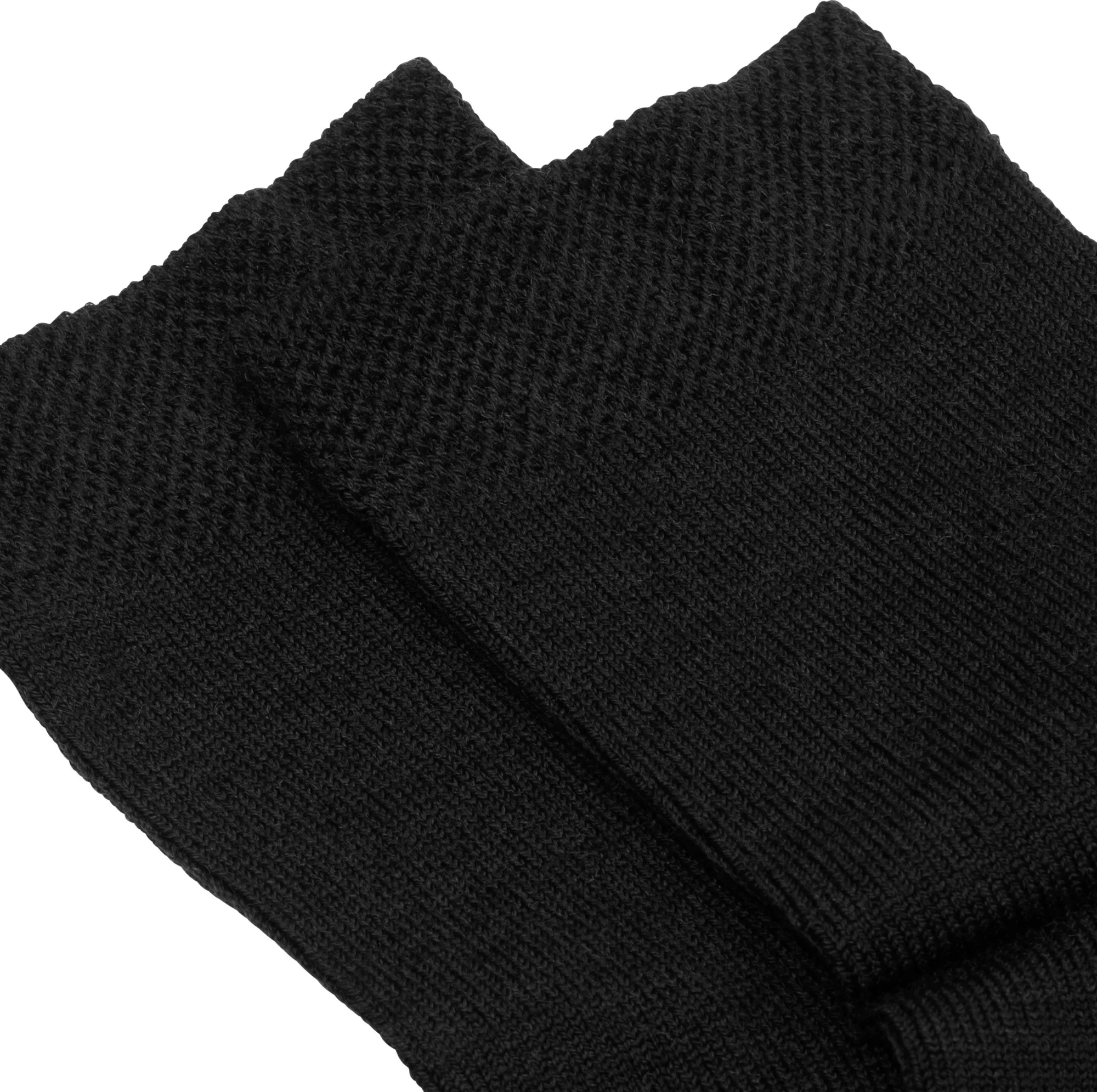 Urberg Merino Wool Ribb Sock 2p Jr Black Beauty