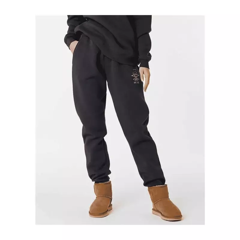 Pantalon femme RIPCURL Icons Trackpant Washed Black