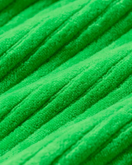 sweat-shirt bébé en velours côtelé vert