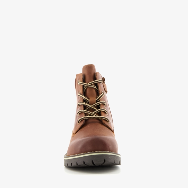 Hush Puppies leren jongens veterboots