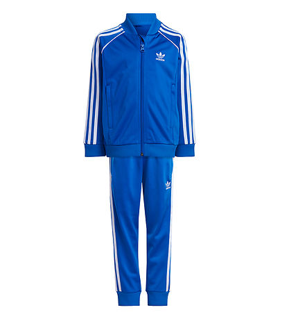 adidas Originals Tr?ningss?t - SST Tracksuit - Blå/Hvid