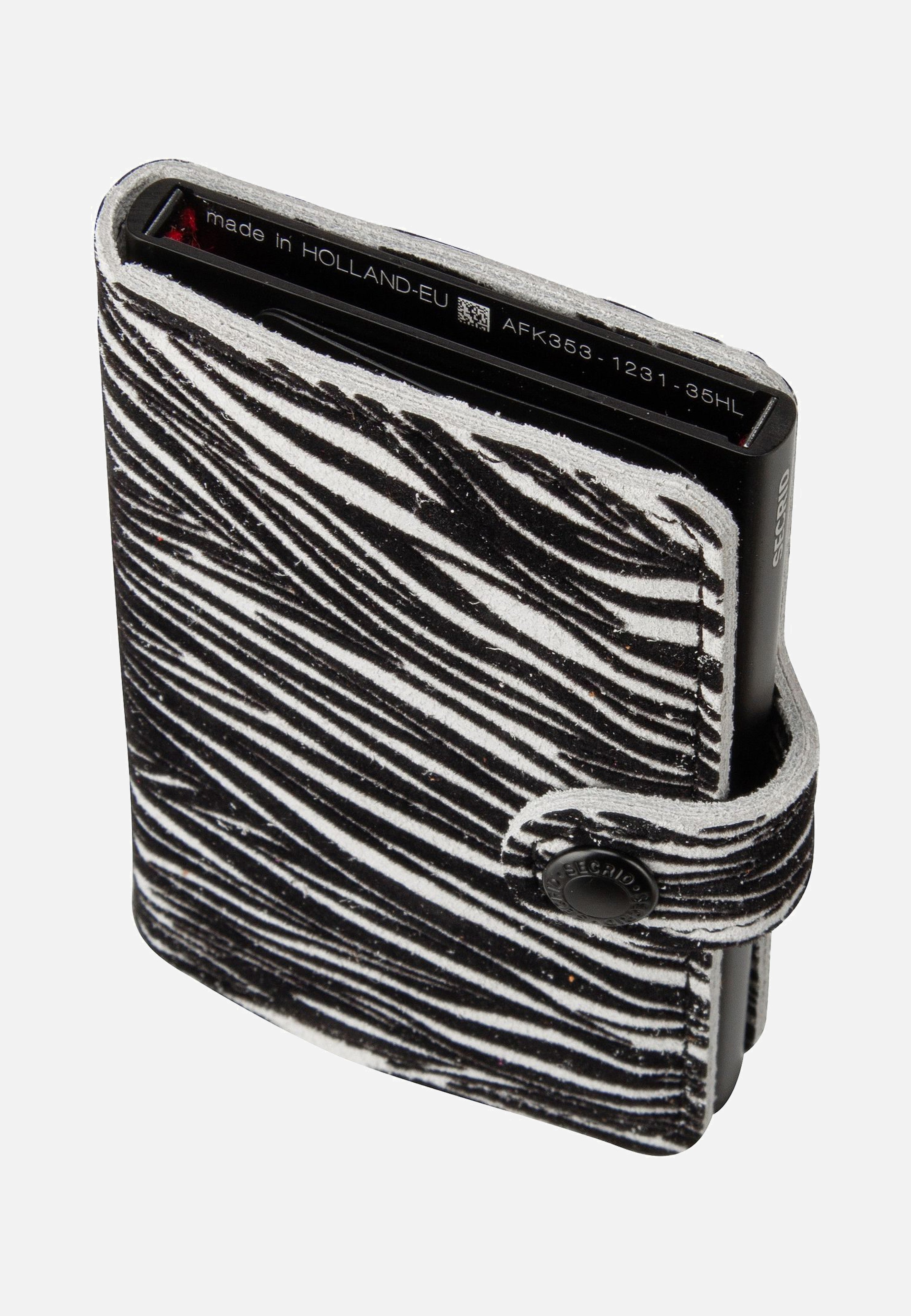 Miniwallet Zebra Light Grey - Portemonnaie