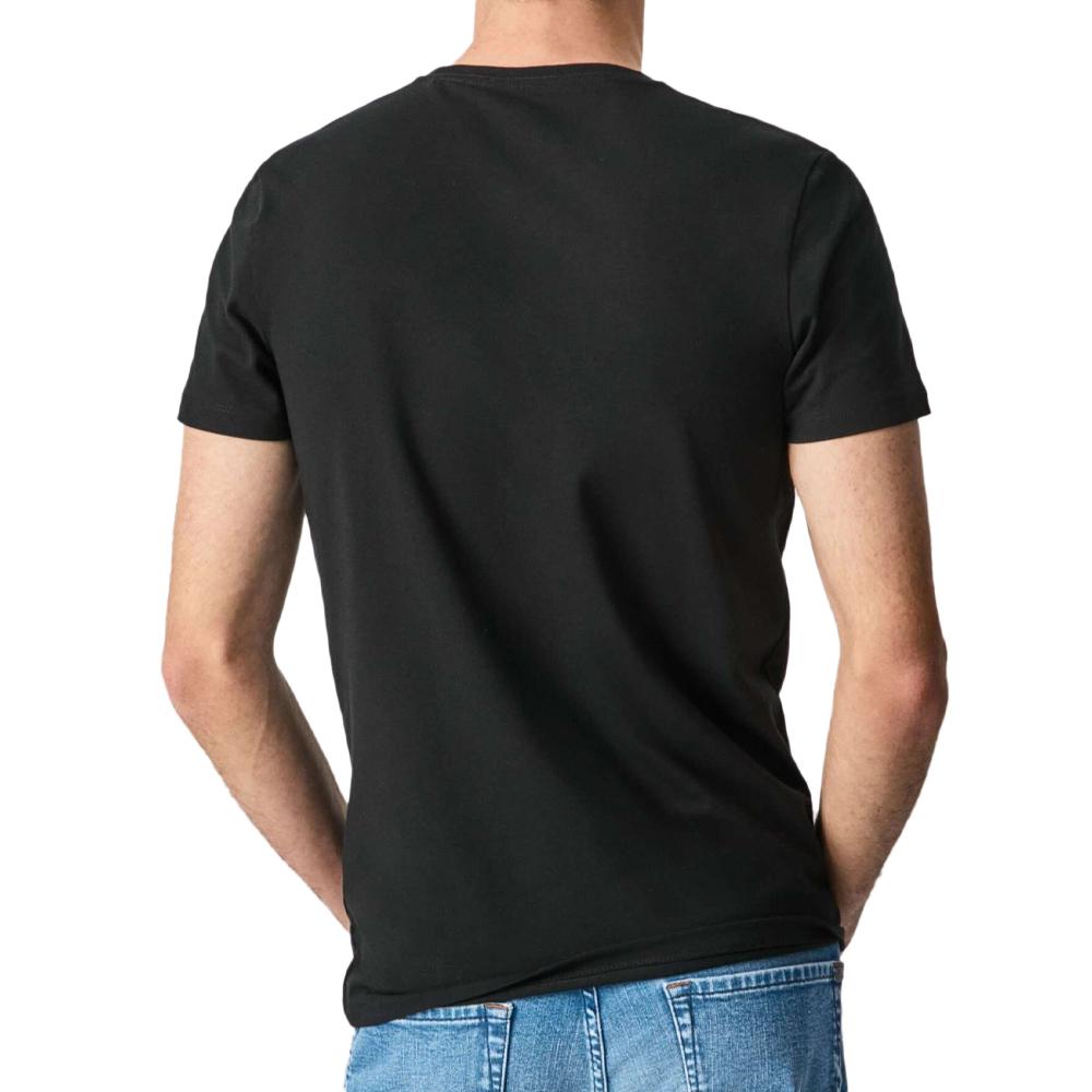 Pepe jeans T-shirt Noir Homme Pepe Jeans Original Stretch N