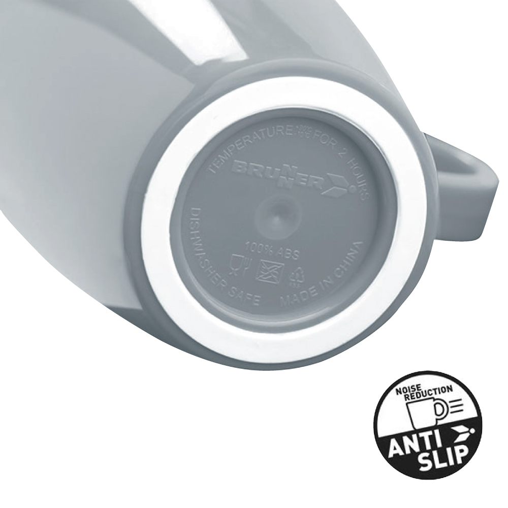 Hot Mug Resylin Pearl 30cl anti-dérapant BRUNNER