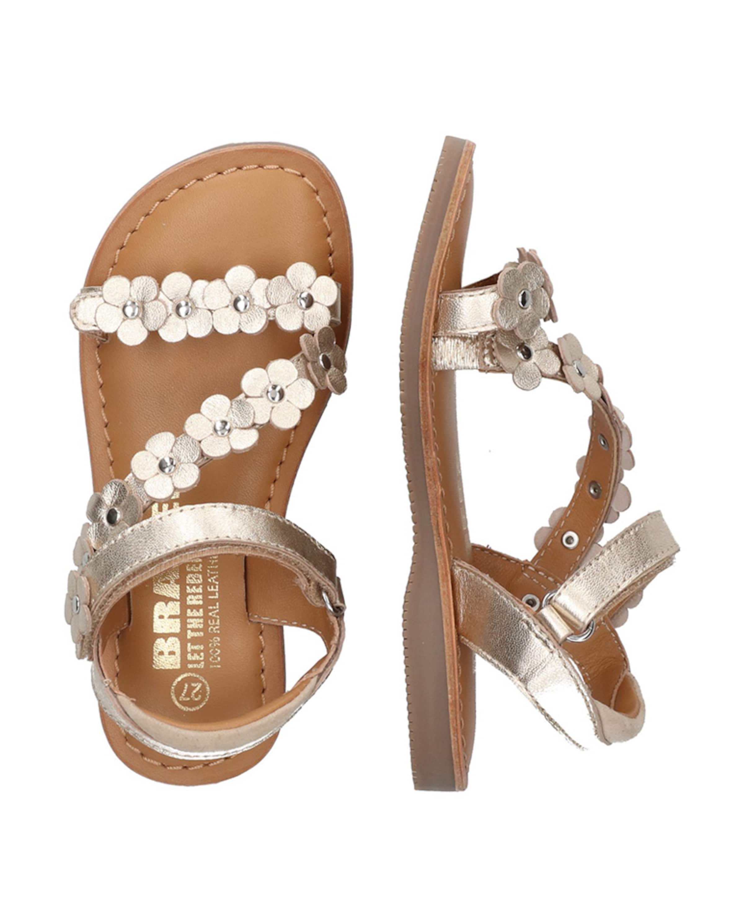 Braqeez  Cady meisjes sandalen goud