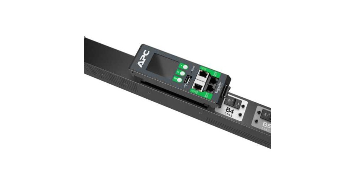 APCAPDU10350SW - Switched, 0U, 32A, 400V  (Zwart, (24x) C13/15 + (24x) C13/15/19/21, IEC60309 32A 3Fase stekker)