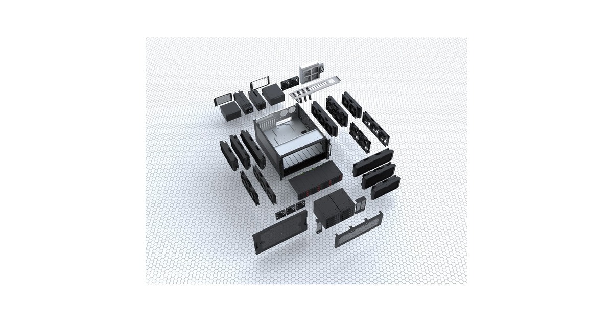 SilverStoneRM61-312, rack, serverbehuizing  (Zwart | 6U)
