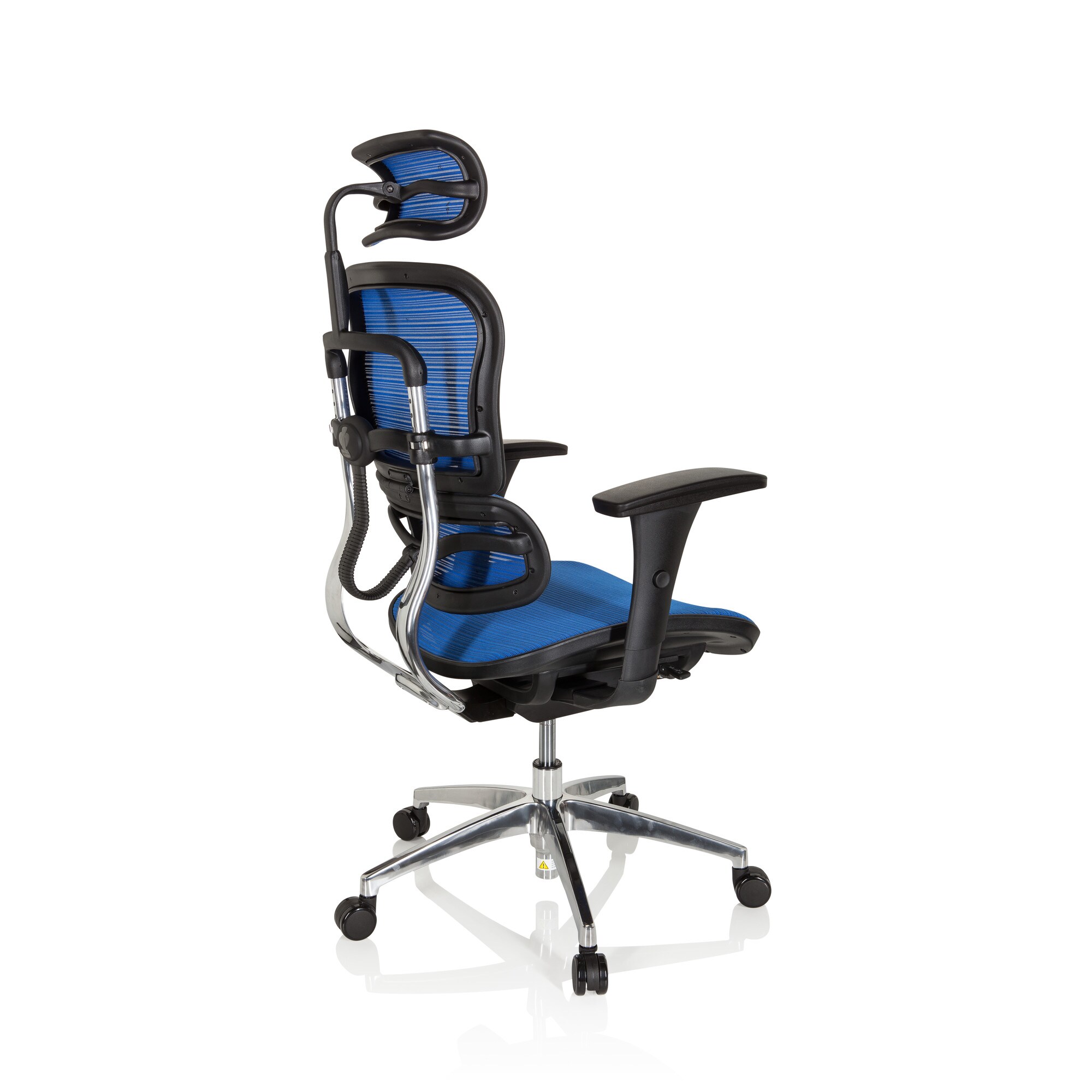Luxus Chefsessel ERGOHUMAN EDITION Netzstoff mit Armlehnen (höhenverstellbar) hjh OFFICE