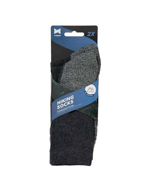 Xtreme Hiking Socks All Weather 2-Pack Antraciet - Sokken