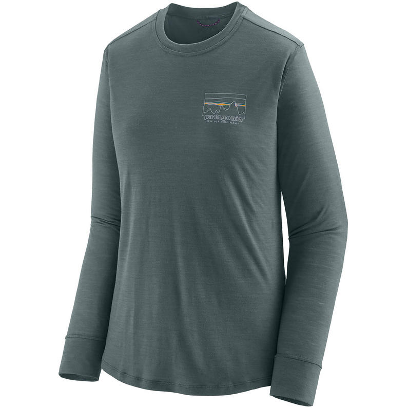 Patagonia Damen Cap Cool Merino Graphic Longsleeve
