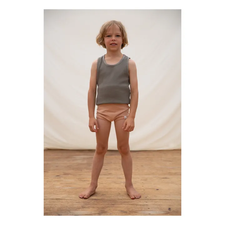 Matona Caleçon Coton Bio | Rose pêche
