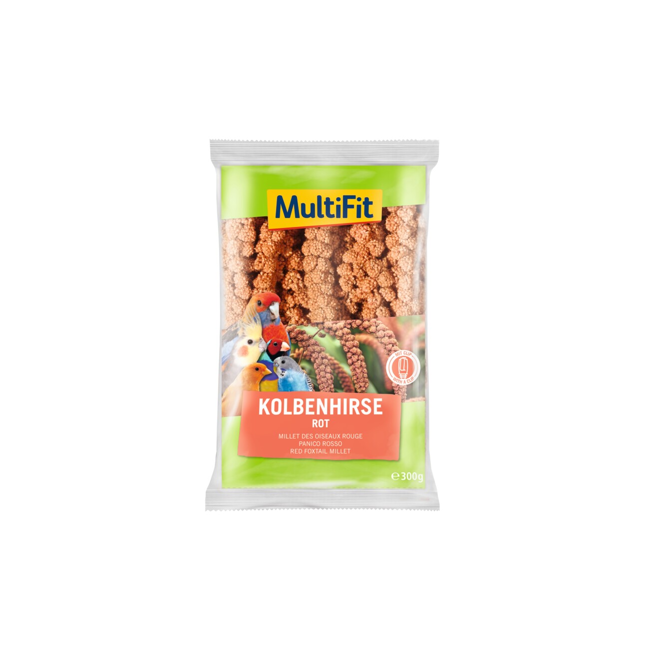 MultiFit Kolbenhirse rot 300g