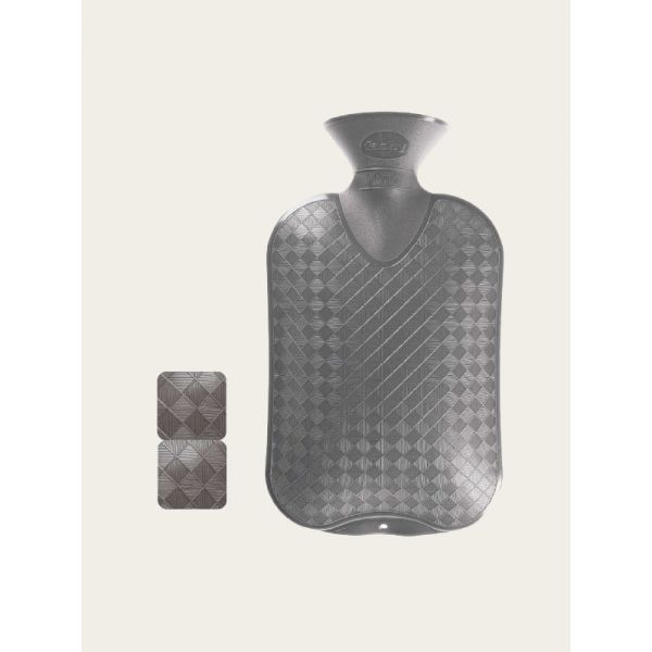 Fashy Saco de Água Quente Simples Antracite 2L