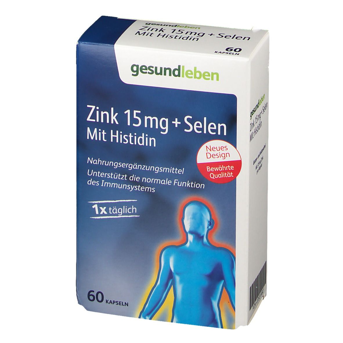 GESUND LEBEN ZINK 15MG+SEL