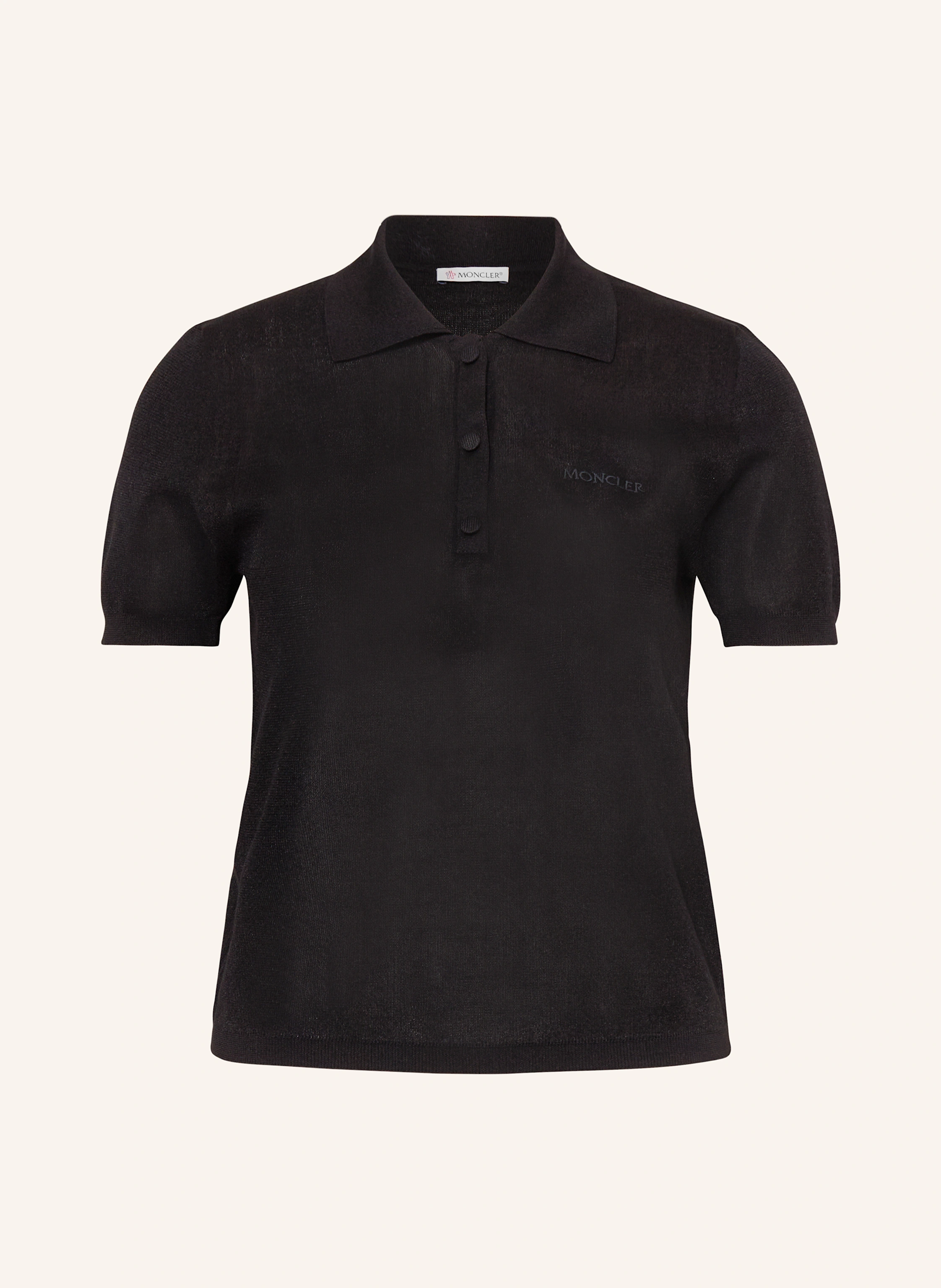 MONCLER Strick-Poloshirt