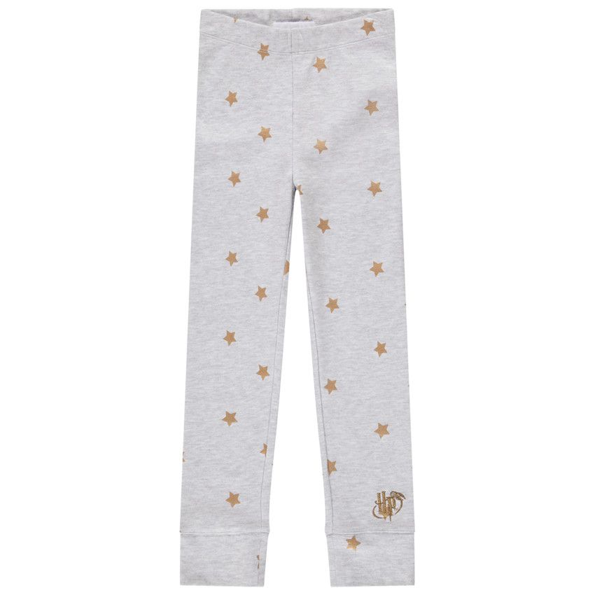 Pyjama 2 pièces en jersey motif brodé Hedwige Harry Potter - Ecru