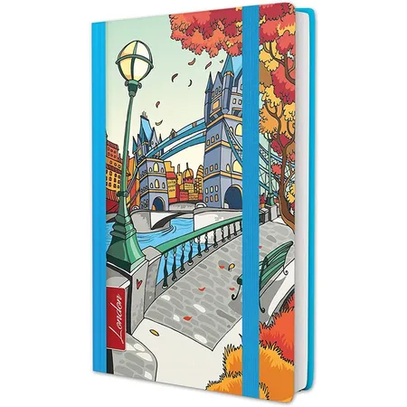 RNK Verlag Notizbuch City Collection - London, 9 x 14,3 cm, liniert
